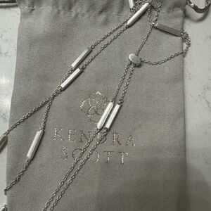 Kendra Scott Silver Necklace